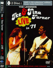 2DVD / Turner Tina & Ike / Live In 1971 / DVD+CD