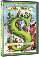 4DVD / FILM / Shrek 1-4 / Kolekce / 4DVD