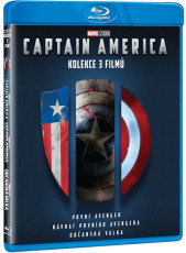 3Blu-Ray / Blu-ray film /  Captain America 1-3:Kolekce / 3Blu-Ray