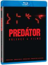 4Blu-Ray / Blu-ray film /  Predtor 1-4 / Kolekce / 4Blu-Ray