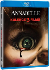 3Blu-Ray / Blu-ray film /  Annabelle 1-3 / Kolekce / 3Blu-Ray