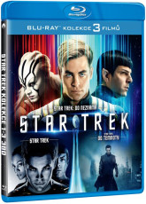 3Blu-Ray / Blu-ray film /  Star Trek 1-3 / Kolekce / 3Blu-Ray