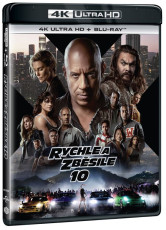UHD4kBD / Blu-ray film /  Rychle a zbsile 10 / Fast And Furious 10 / UHD+Blu-Ray