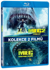 2Blu-Ray / Blu-ray film /  Meg 1+2 / Kolekce / 2Blu-Ray