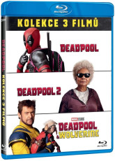 3Blu-Ray / Blu-ray film /  Deadpool 1-3 / 3Blu-Ray-n