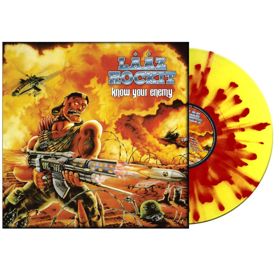 Novinky na CD a LP | Laaz Rockit | LP Know Your Enemy / Splatter