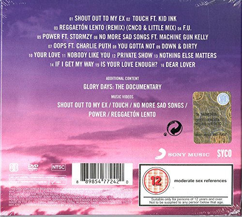 Little Mix Cd Dvd Glory Days Platinum Edition Cd Dvd Digisleeve Musicrecords