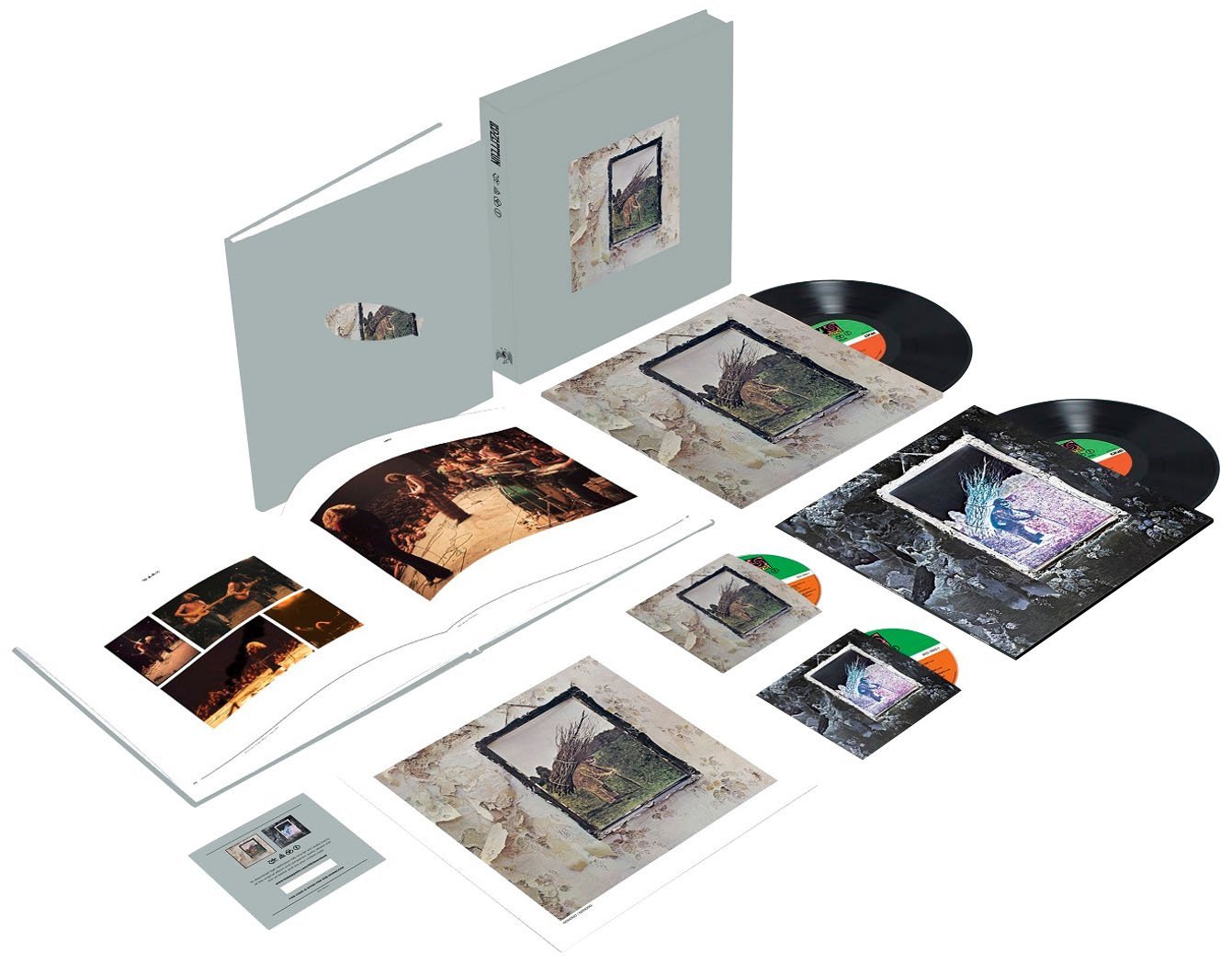 Led Zeppelin LP / CD IV / Four Symbols / Remaster 2014 / 2CD+2LP / Box Musicrecords