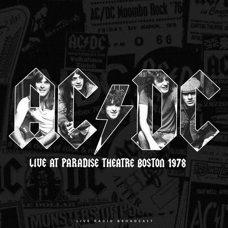 AC/DC LP Live At Paradise Theater Boston 1978 / Vinyl Musicrecords