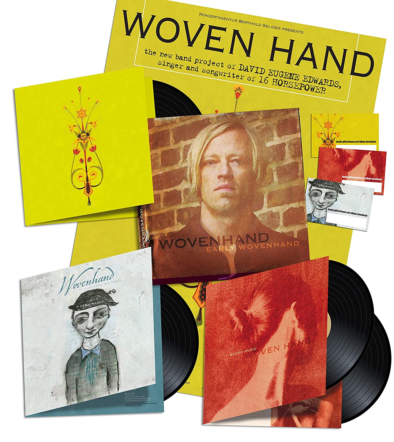 Wovenhand | 4 LP Early Wovenhand / Vinyl / 4LP | Musicrecords