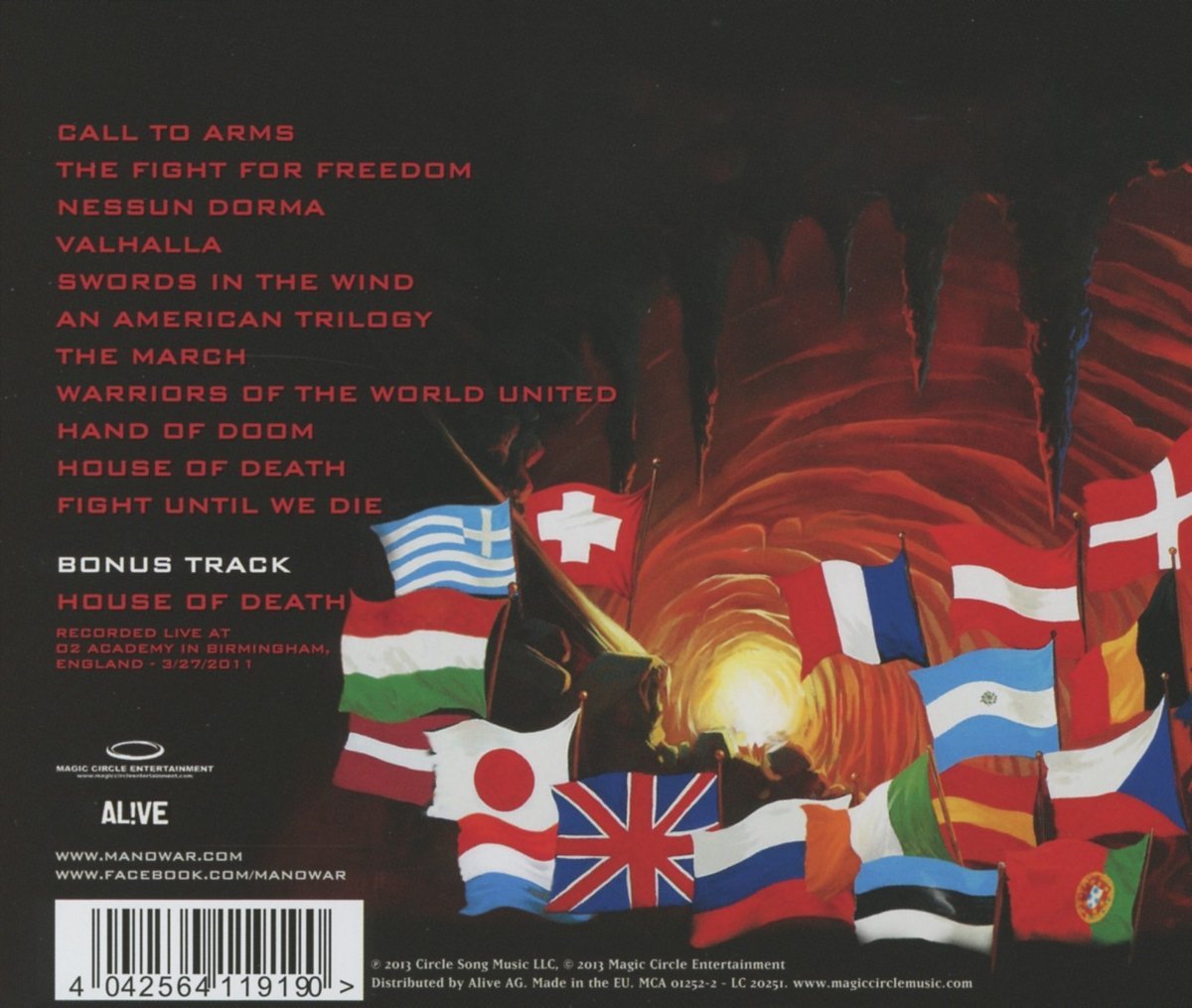 manowar warriors of the world u manowar warriors of the world u
