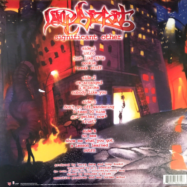 Limp Bizkit LP Significant Other / Vinyl Musicrecords Limp Bizkit LP Significant Other / Vinyl Musicrecords