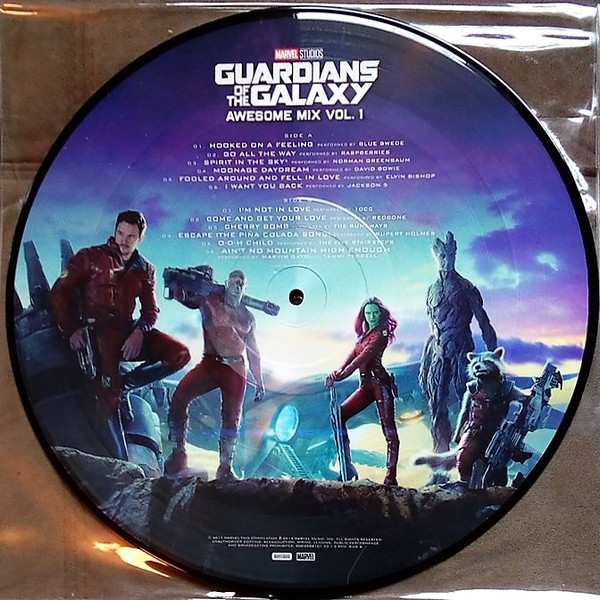 OST LP Guardians Of The Galaxy / Awesome Mix Vol.1 / Vinyl / Picture Musicrecords