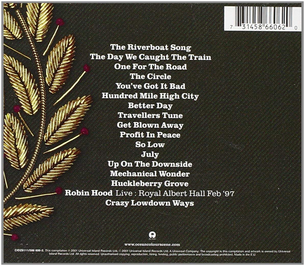 Ocean Colour Scene CD Best Of / Songs For The Front Row Musicrecords