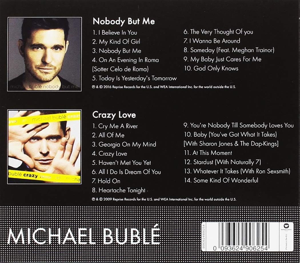 2CD / Bublé Michael / Nobody But Me / Crazy Love / 2CD.