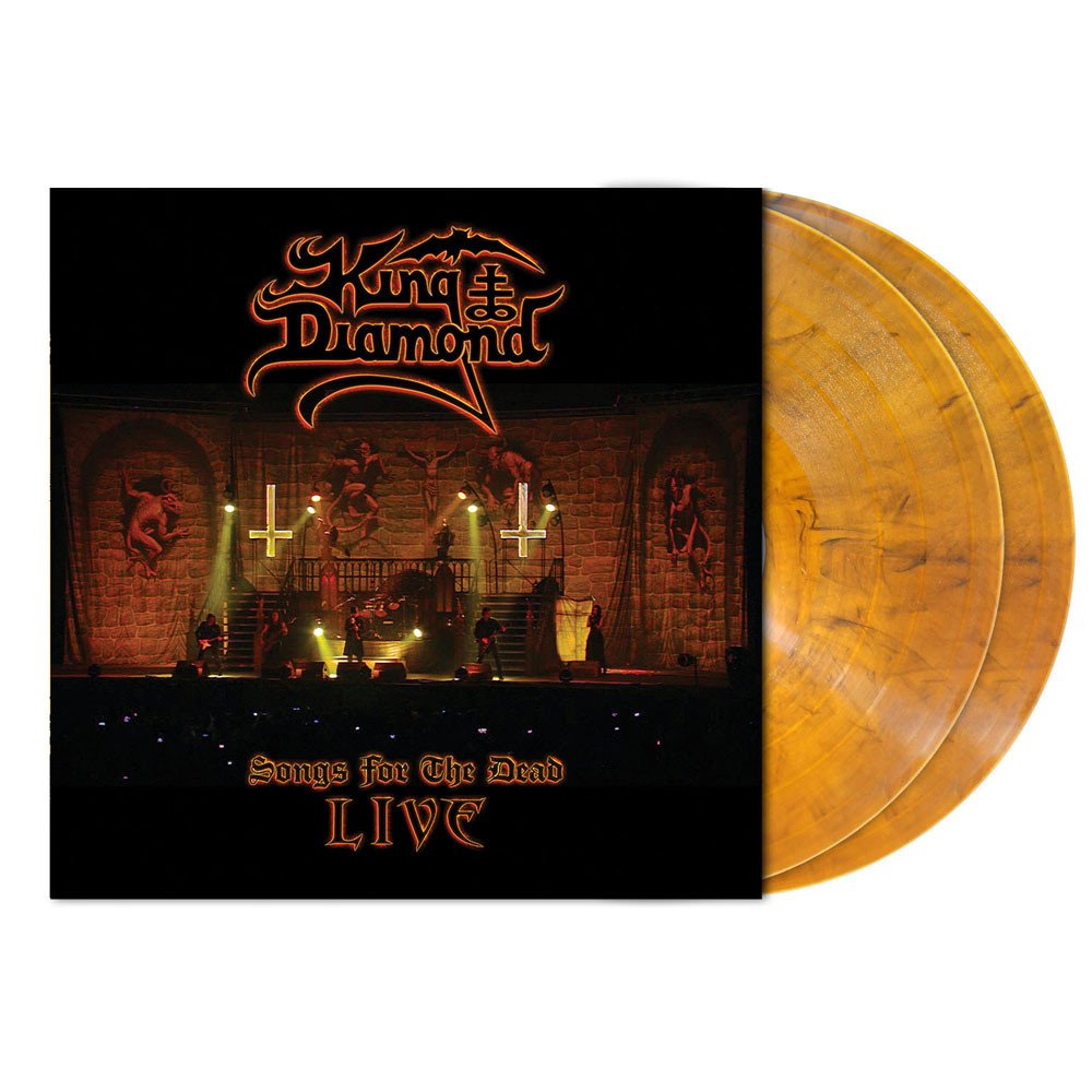 King Diamond | 2 LP Songs for the Dead Live / Vinyl / 2LP / Orange - King Diamond Songs For The Dead Live