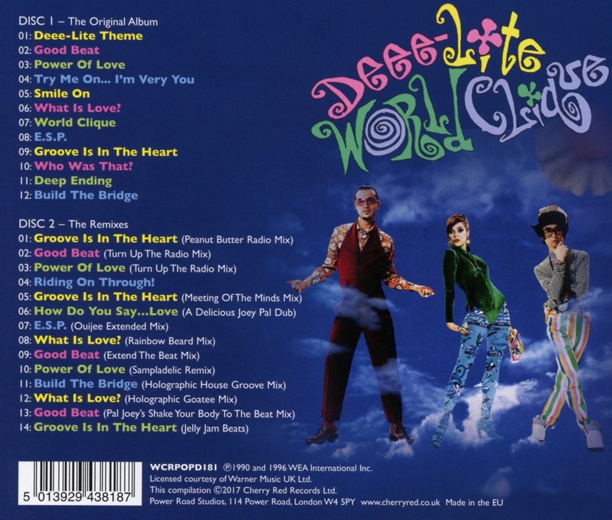 Lite world. Dee-Lite "World Clique". Deee Lite good Beat. Deee-Lite album. Dee Lite World Clique обложка.