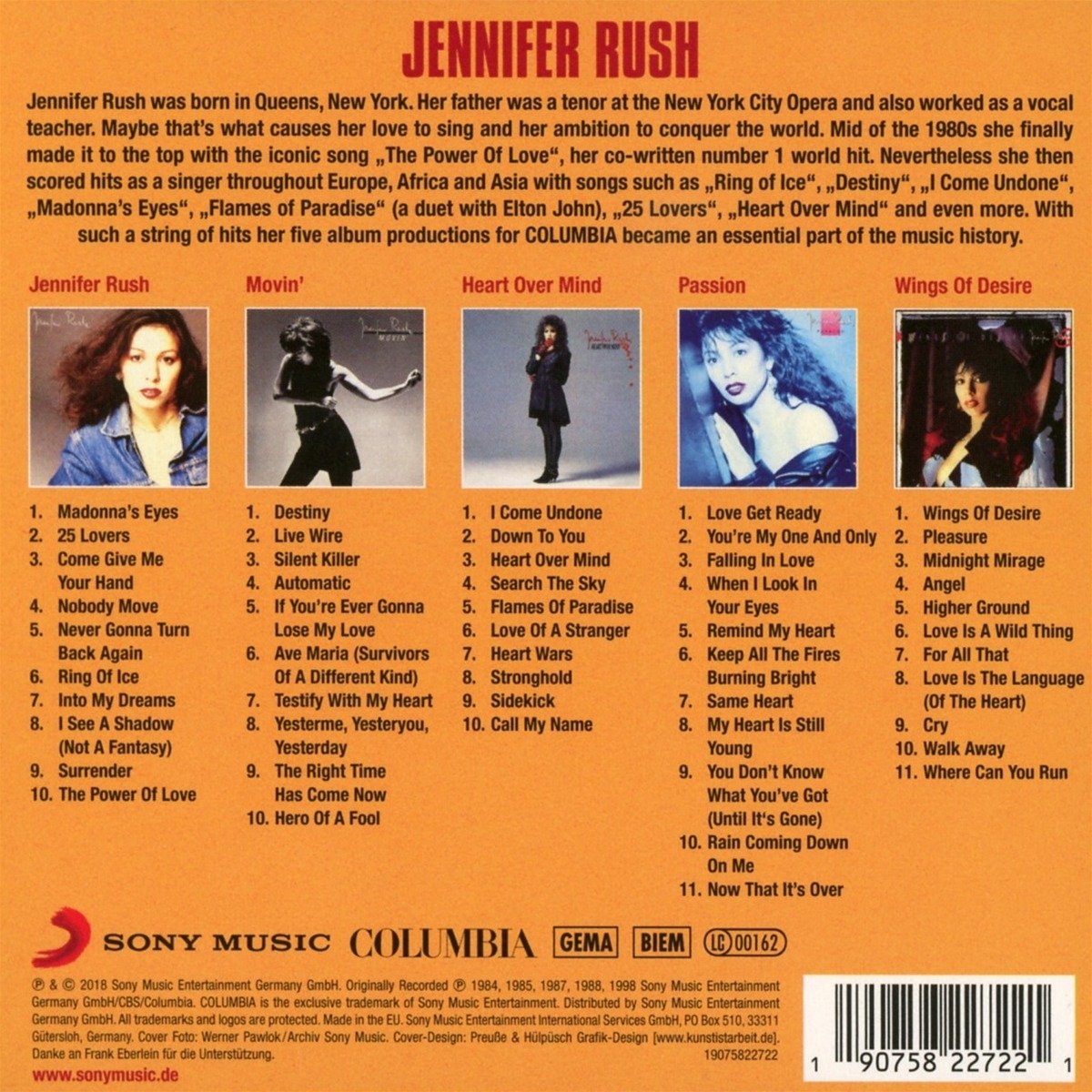 Heart over mind перевод на русский. Jennifer Rush - 1985 - Movin. Jennifer Rush Jennifer Rush 1985. Jennifer Rush 1985 альбом. Jennifer Rush - Jennifer Rush (1984) CD.