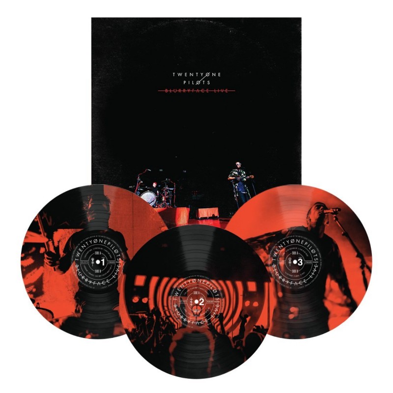 Twenty One Pilots 3 LP Blurryface Live / Vinyl / 3LP Musicrecords