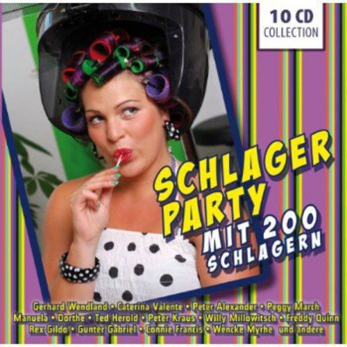 10CD / Various / Schlagerparty mit 200 Schlagern / 10CD / Box