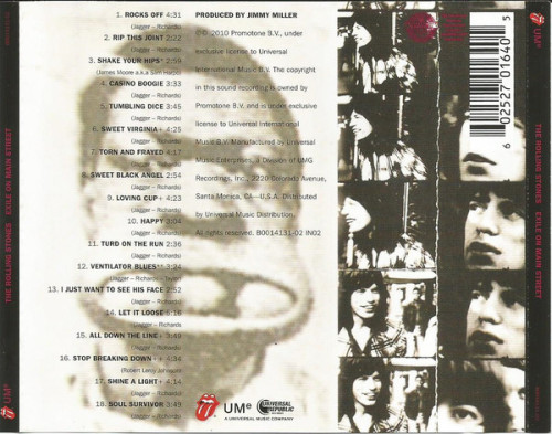 CD / Rolling Stones / Exile On Main St.