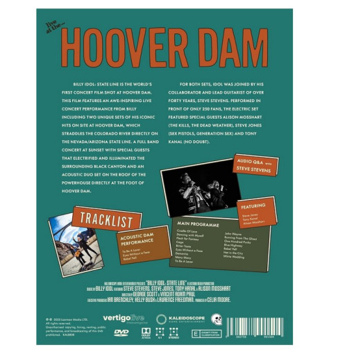 DVD / Idol Billy / State Line:Live At the Hoover Dam