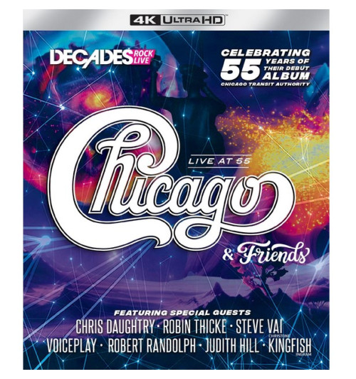 UHD4kBD / Chicago & Friends / Live At 55 / UHD 4K / Blu-Ray