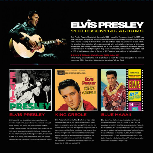 3LP / Presley Elvis / Essential Albums / Vinyl / 3LP / Box