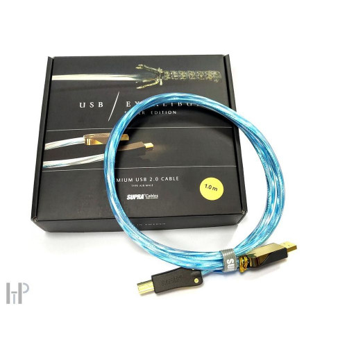 HIFI / HIFI / USB kabel:Supra USB 2.0 Excalibur A-B / 2,0m