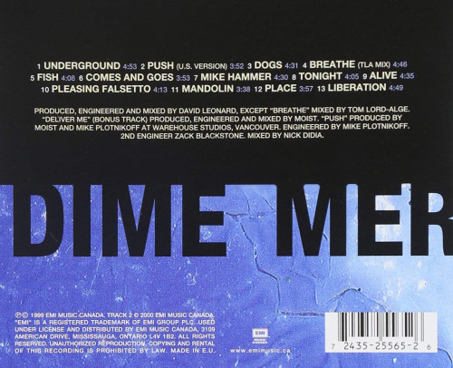 CD / Moist / Mercedes Five And Dime
