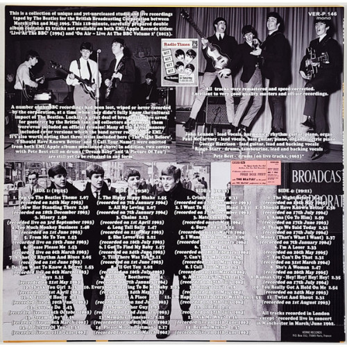 2LP / Beatles / Unreleased British Radio Sessions 62-65 / Vinyl / 2LP