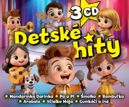 3CD / Various / Detsk� hity / SK / 3CD