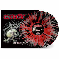 2LPExploited / Fuck The System / Red,Black Splatter / Vinyl / 2LP