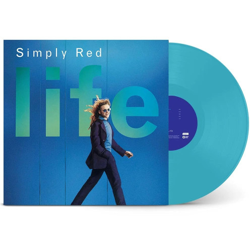 LP / Simply Red / Life / Limited / Curacao Blue Ecorecord / Vinyl