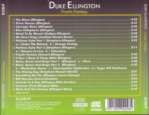 CD / Ellington Duke / Frantic Fantasy