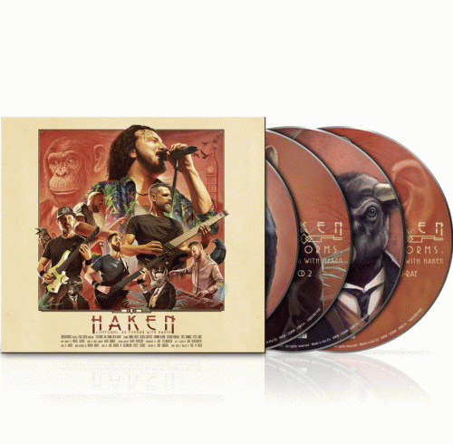 CD/BRD / Haken / Liveforms:an Evening With Haken / Digipack / 3CD+Blu-Ray