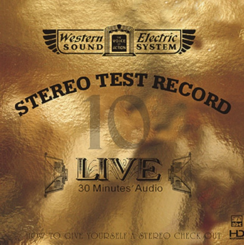 HQCD / Various / Live 10-30 Minutes' Audio Test CD / CD-AAD
