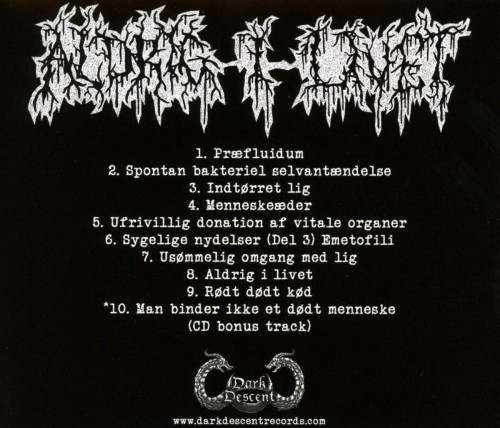 CD / Undergang / Aldrig I Livet