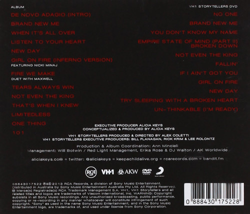 CD/DVD / Keys Alicia / Girl On Fire / Australian Tour Edition / CD+DVD