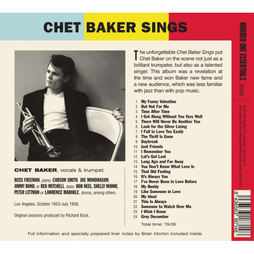 CD / Baker Chet / Sings