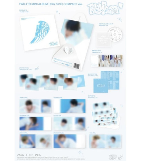 CD / TWS / TWS 4th Mini Album 'play hard' / COMPACT Ver.
