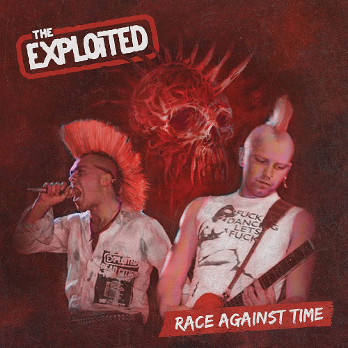 LP / Exploited / Race Against Time / Blue / Vinyl / 7"