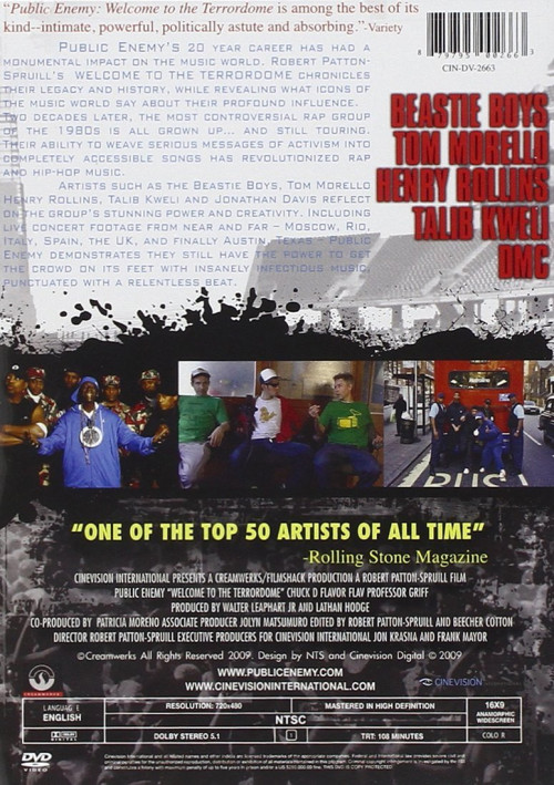DVD / Public Enemy / Welcome To the Terrordome