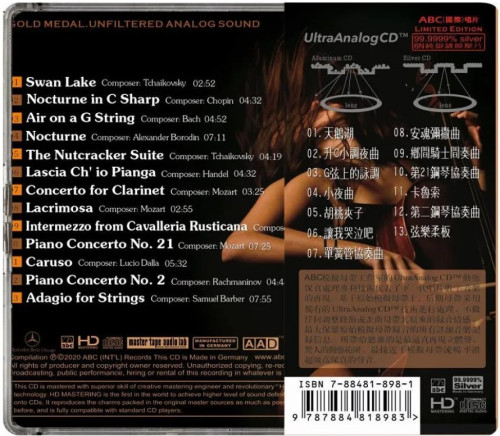 HQCD / Various / Romantic Cello Favorites / ABC Records / Referen�n� CD
