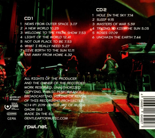 2CD / RPWL / Live From Outer Space / 2CD / Digipack
