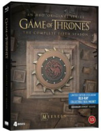4Blu-RayBlu-ray film /  Hra o tr�ny 5.s�rie / Game Of Thrones 5 / Steelbook