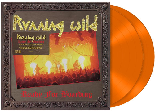 2LP / Running Wild / Ready For Boarding / Live / Orange / Vinyl / 2LP