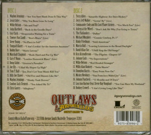 2CD / Various / Outlaws & Armadillos: Country's... / 2CD