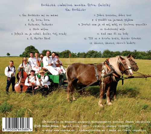 CD / Hor��ck� cimb�lov� muzika Petra Gale�ky / Na Hor��cko / Digipack