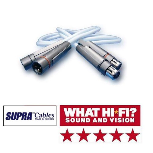 HIFI / HIFI / Sign�lov� kabel:Supra EFF-IXLR / 2x1m
